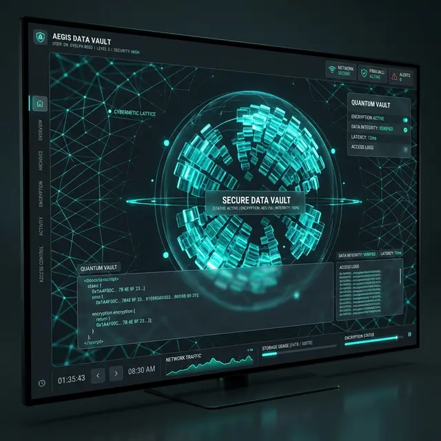 High-tech Vault Interface